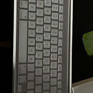 Wireless Silver Keyboard